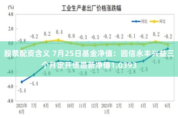 股票配资含义 7月25日基金净值：圆信永丰兴益三个月定开债最新净值1.0393