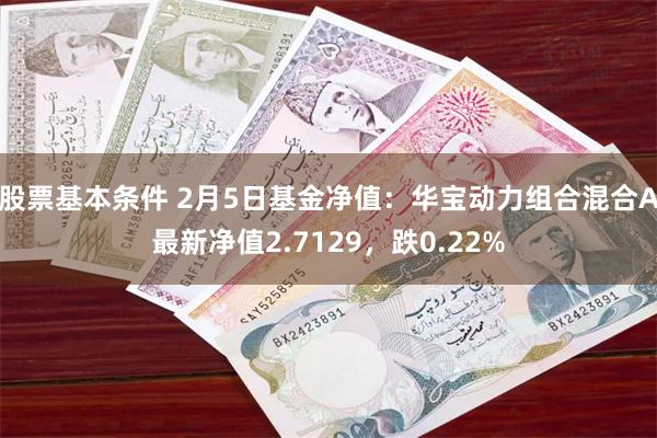 股票基本条件 2月5日基金净值：华宝动力组合混合A最新净值2.7129，跌0.22%